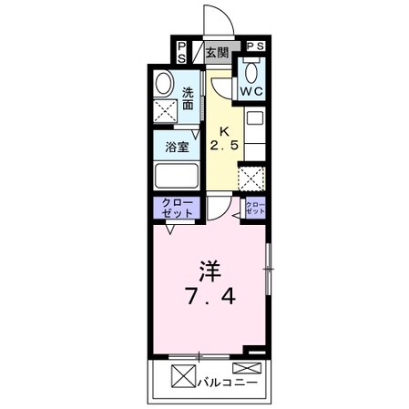 Ｍ．コンテチェストの物件間取画像